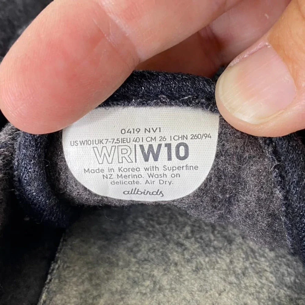 Allbirds‎ wool runners dark grey sneakers
